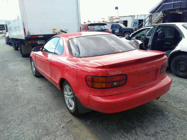 JT2ST87C2M0091608 - 1991 TOYOTA CELICA GT RED photo 3