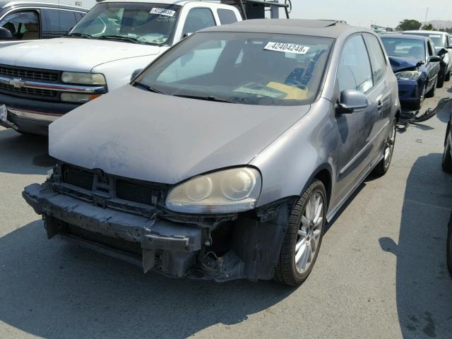 WVWFV71K66W090006 - 2006 VOLKSWAGEN NEW GTI GRAY photo 2