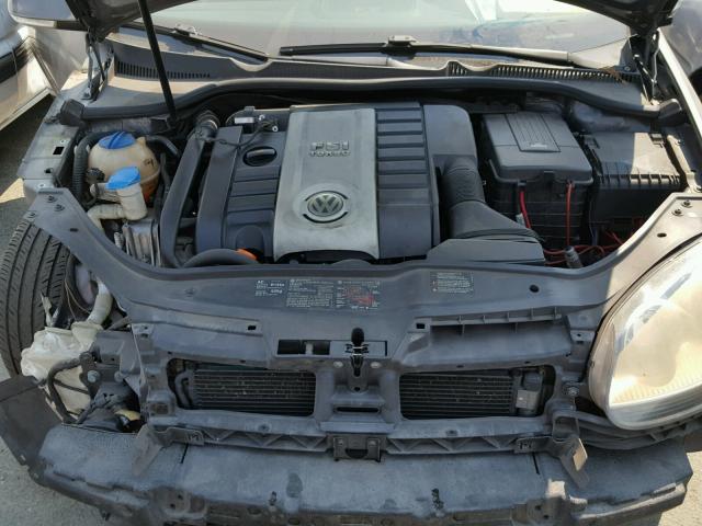 WVWFV71K66W090006 - 2006 VOLKSWAGEN NEW GTI GRAY photo 7