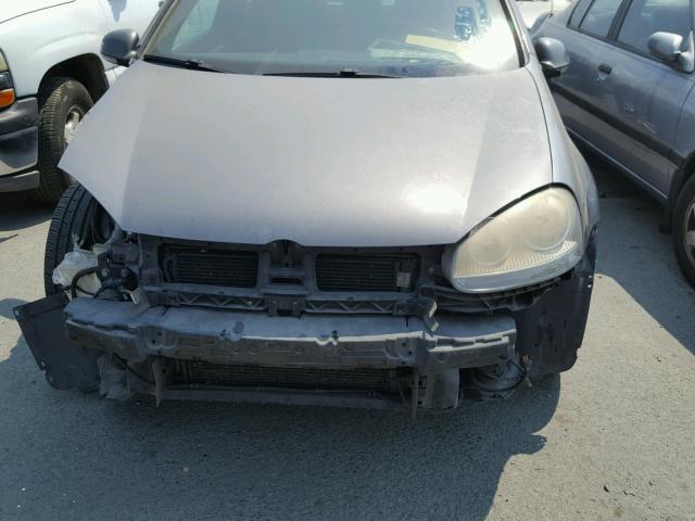 WVWFV71K66W090006 - 2006 VOLKSWAGEN NEW GTI GRAY photo 9