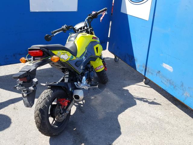 MLHJC7518J5000271 - 2018 HONDA GROM 125 YELLOW photo 4