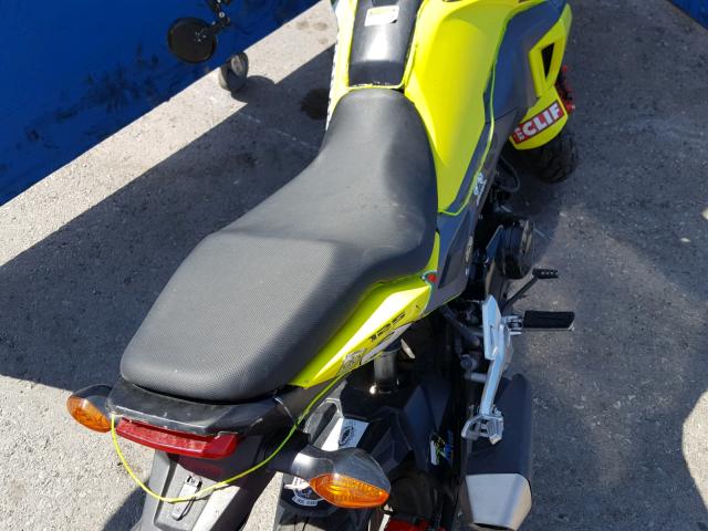 MLHJC7518J5000271 - 2018 HONDA GROM 125 YELLOW photo 6