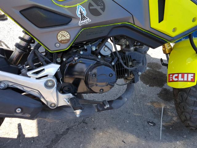 MLHJC7518J5000271 - 2018 HONDA GROM 125 YELLOW photo 7