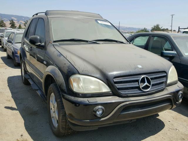 4JGAB72E51A249112 - 2001 MERCEDES-BENZ ML 430 黑色 照片 1