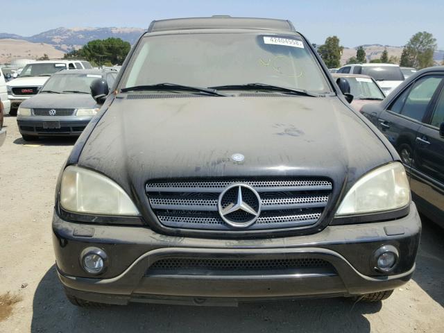 4JGAB72E51A249112 - 2001 MERCEDES-BENZ ML 430 黑色 照片 9