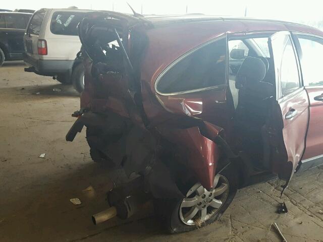 JHLRE38507C053903 - 2007 HONDA CR-V EX RED photo 9