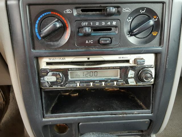 JF1SF6551WH772831 - 1998 SUBARU FORESTER S BLACK photo 9