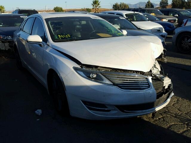 3LN6L2LU1GR617702 - 2016 LINCOLN MKZ HYBRID WHITE photo 1