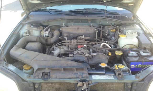 4S3BH665227632676 - 2002 SUBARU LEGACY GREEN photo 7