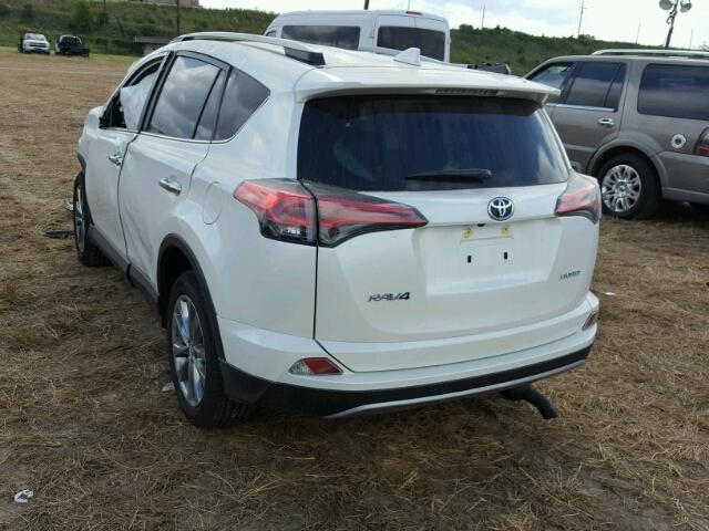 JTMYFREV9HJ722051 - 2017 TOYOTA RAV4 LIMIT WHITE photo 3