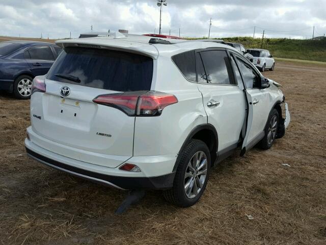 JTMYFREV9HJ722051 - 2017 TOYOTA RAV4 LIMIT WHITE photo 4