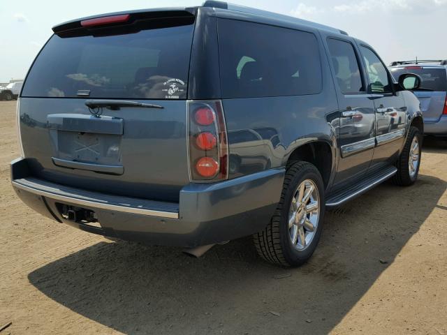 1GKFK66817J230997 - 2007 GMC YUKON XL D BLUE photo 4