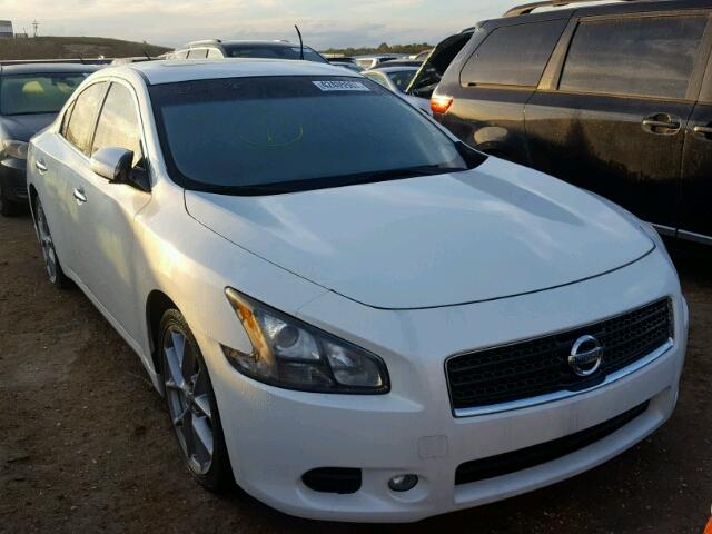 1N4AA5AP5BC831642 - 2011 NISSAN MAXIMA S WHITE photo 1