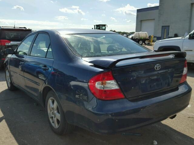 JTDBF32K620020179 - 2002 TOYOTA CAMRY LE 蓝色 照片 3