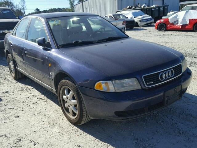 WAUEA88DXVA133632 - 1997 AUDI A4 BLUE photo 1