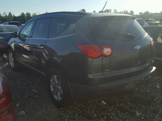 1GNKVGED8BJ158167 - 2011 CHEVROLET TRAVERSE GRAY photo 3