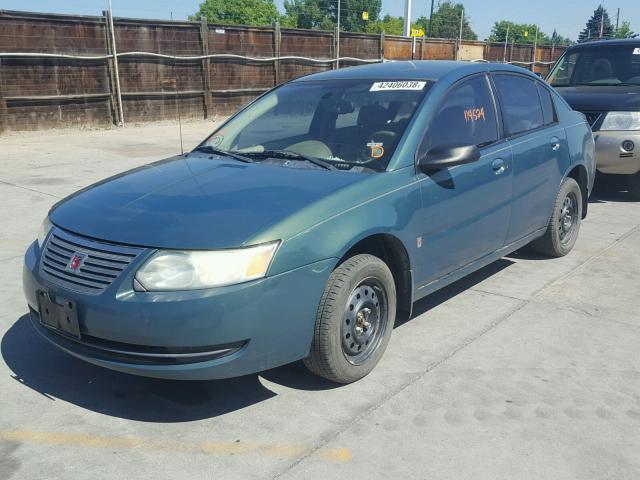 1G8AZ55F16Z192337 - 2006 SATURN ION LEVEL GREEN photo 2