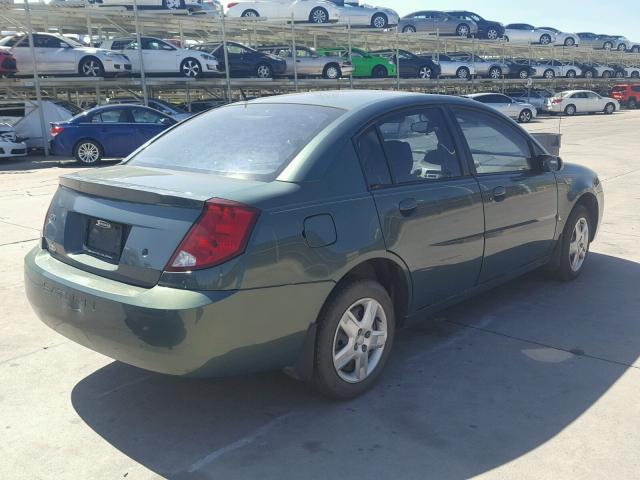 1G8AZ55F16Z192337 - 2006 SATURN ION LEVEL GREEN photo 4