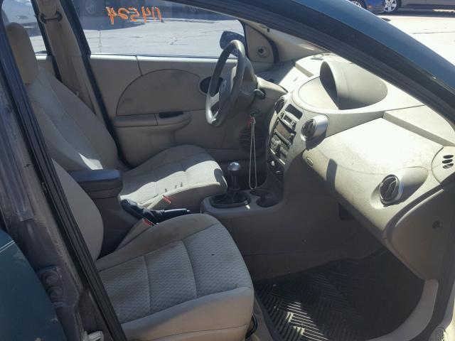 1G8AZ55F16Z192337 - 2006 SATURN ION LEVEL GREEN photo 5