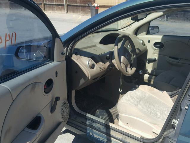 1G8AZ55F16Z192337 - 2006 SATURN ION LEVEL GREEN photo 9
