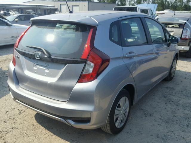 3HGGK5H58JM715131 - 2018 HONDA FIT LX SILVER photo 4