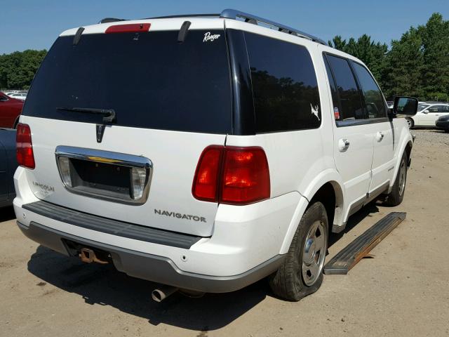 5LMFU28R33LJ28905 - 2003 LINCOLN NAVIGATOR WHITE photo 4