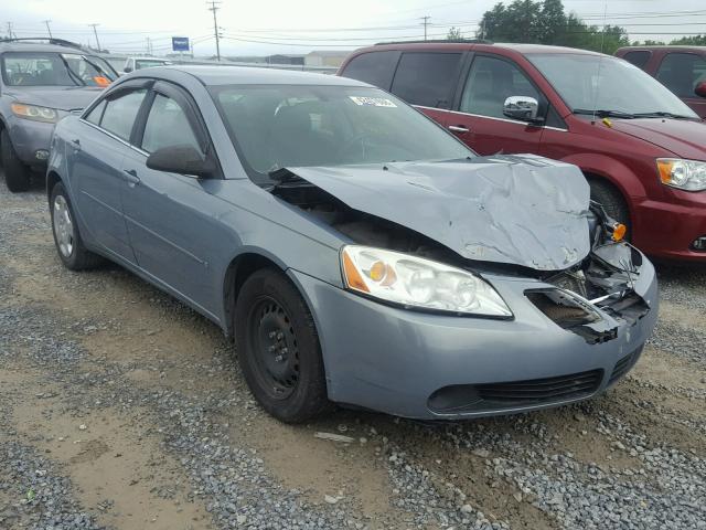 1G2ZF58B274188729 - 2007 PONTIAC G6 VALUE L BLUE photo 1