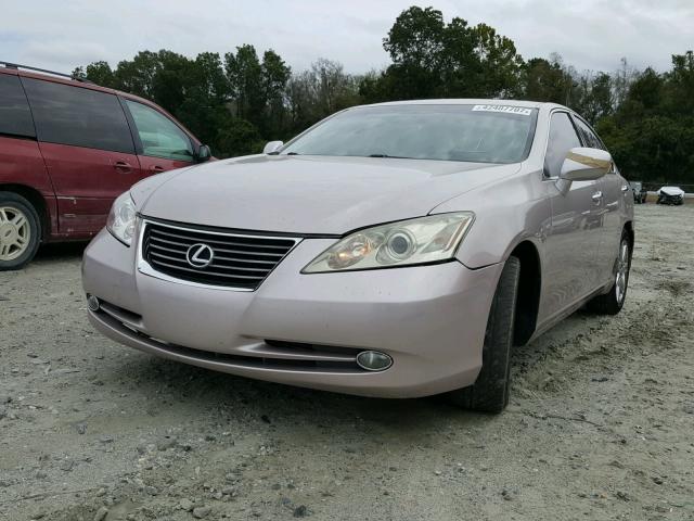 JTHBJ46G872013254 - 2007 LEXUS ES 350 SILVER photo 2