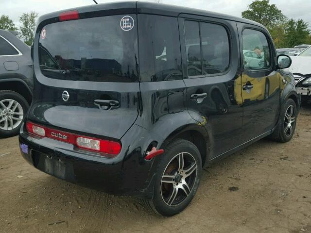 JN8AZ28R89T121688 - 2009 NISSAN CUBE BASE BLACK photo 4