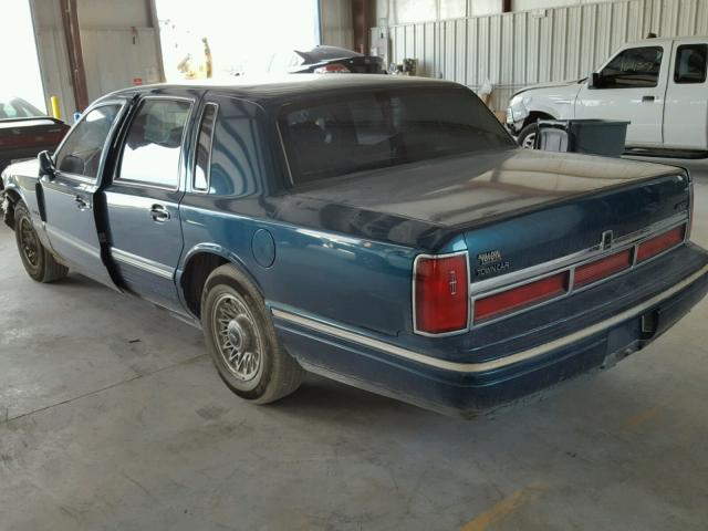 1LNLM81W2VY659799 - 1997 LINCOLN TOWN CAR GREEN photo 3