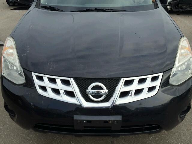 JN8AS5MV0DW625295 - 2013 NISSAN ROGUE BLACK photo 7