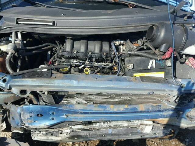 2FMZA52412BA11748 - 2002 FORD WINDSTAR S BLUE photo 7