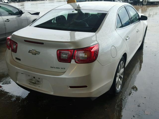 1G11H5SA1DF272973 - 2013 CHEVROLET MALIBU LTZ 奶油色 照片 4