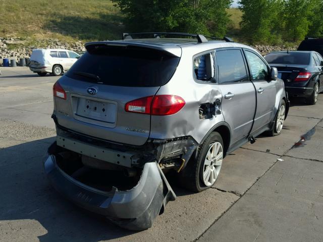 4S4WX97D794406068 - 2009 SUBARU TRIBECA LI SILVER photo 4