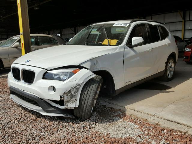WBAVM1C53FV318467 - 2015 BMW X1 SDRIVE2 WHITE photo 2