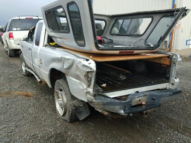 1FTZR45E44PA84457 - 2004 FORD RANGER SILVER photo 3