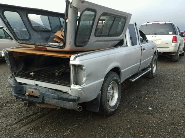 1FTZR45E44PA84457 - 2004 FORD RANGER SILVER photo 4