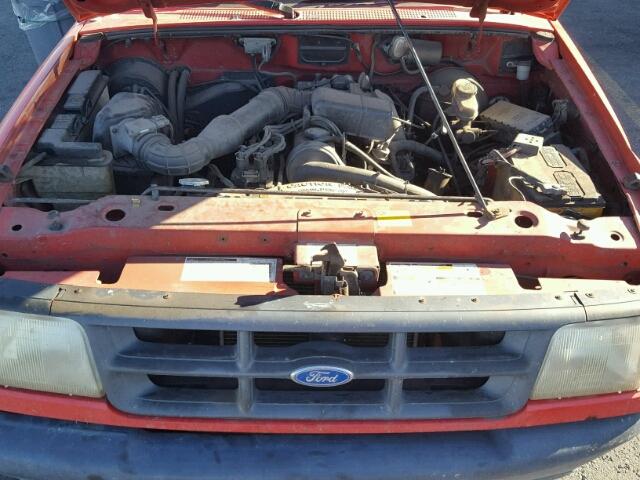 1FTCR10A9RUB10178 - 1994 FORD RANGER RED photo 7