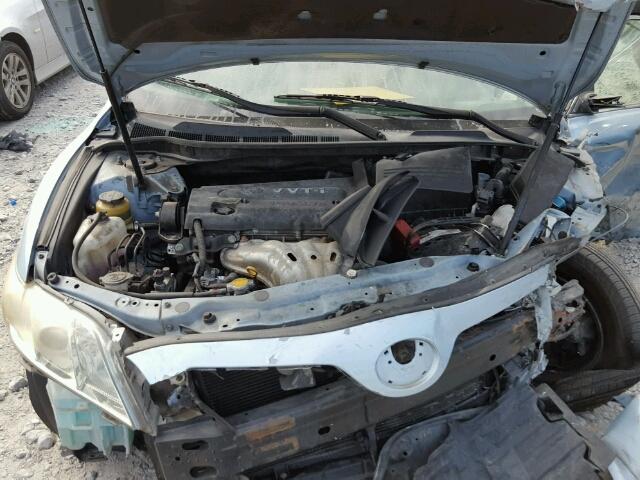 4T1BE46K07U659740 - 2007 TOYOTA CAMRY NEW BLUE photo 7