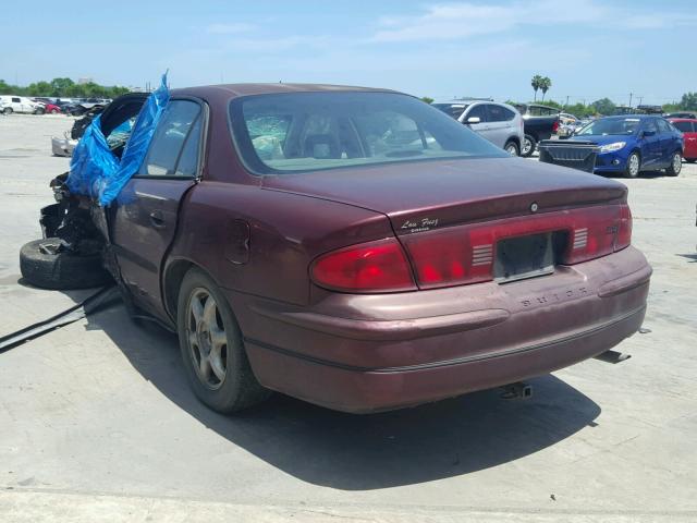 2G4WB55K511317978 - 2001 BUICK REGAL LS MAROON photo 3