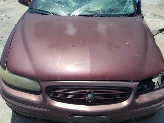 2G4WB55K511317978 - 2001 BUICK REGAL LS MAROON photo 7
