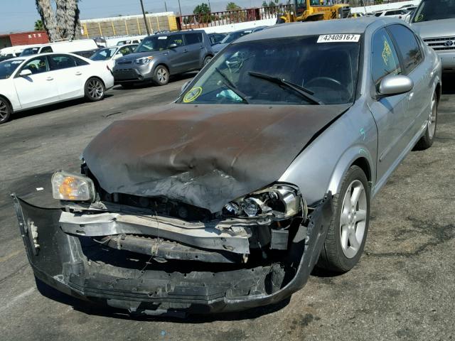 JN1DA31D73T525659 - 2003 NISSAN MAXIMA GLE SILVER photo 2