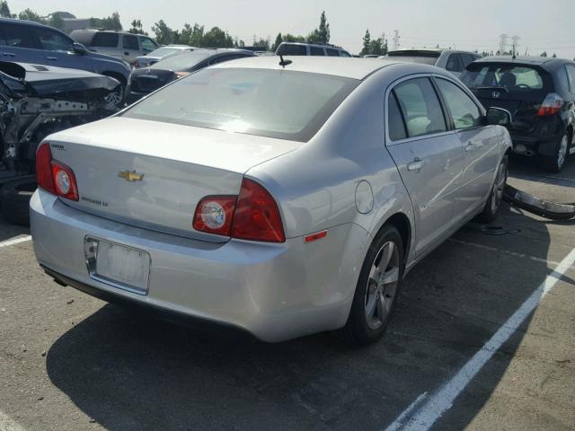 1G1ZC5E1XBF237116 - 2011 CHEVROLET MALIBU 1LT SILVER photo 4