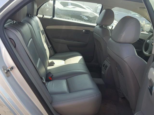 1G1ZC5E1XBF237116 - 2011 CHEVROLET MALIBU 1LT SILVER photo 6