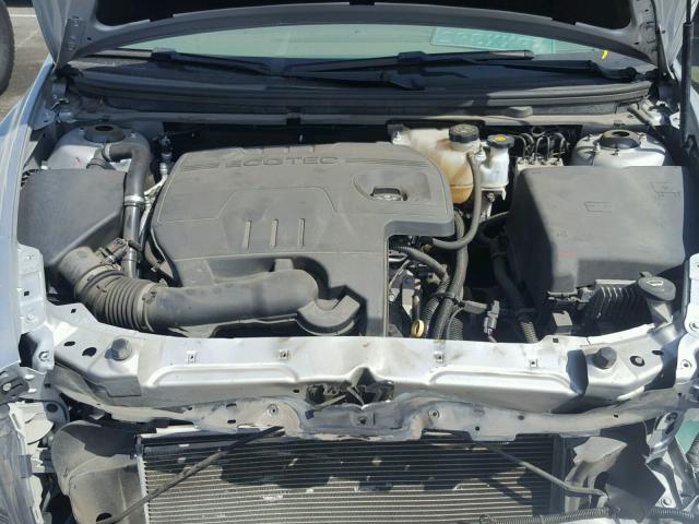 1G1ZC5E1XBF237116 - 2011 CHEVROLET MALIBU 1LT SILVER photo 7