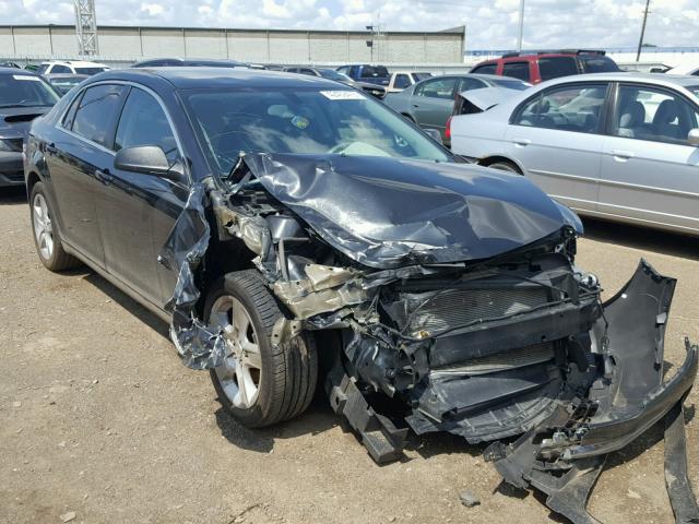 1G1ZB5E1XBF287968 - 2011 CHEVROLET MALIBU LS შავი ფოტო 1