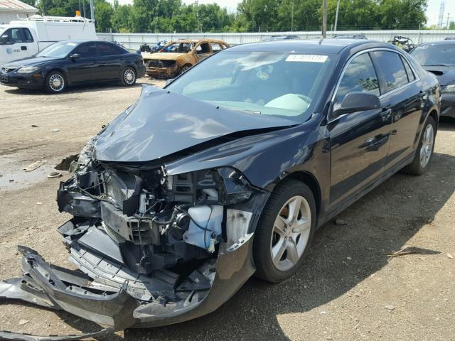1G1ZB5E1XBF287968 - 2011 CHEVROLET MALIBU LS შავი ფოტო 2