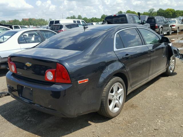 1G1ZB5E1XBF287968 - 2011 CHEVROLET MALIBU LS შავი ფოტო 4
