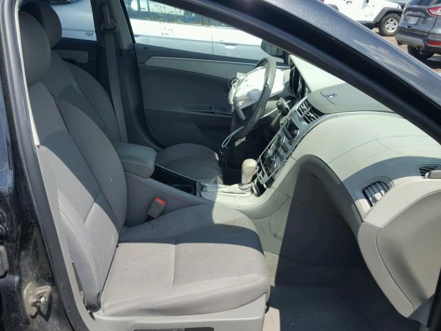 1G1ZB5E1XBF287968 - 2011 CHEVROLET MALIBU LS შავი ფოტო 5