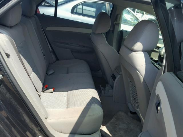 1G1ZB5E1XBF287968 - 2011 CHEVROLET MALIBU LS შავი ფოტო 6